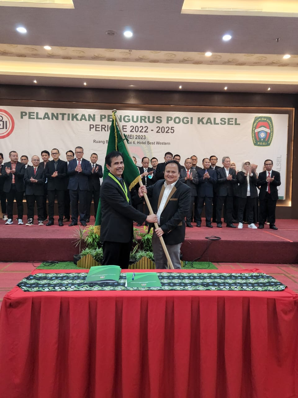 Pelantikan POGI Cabang Kalimantan Selatan Periode 2022 -2025